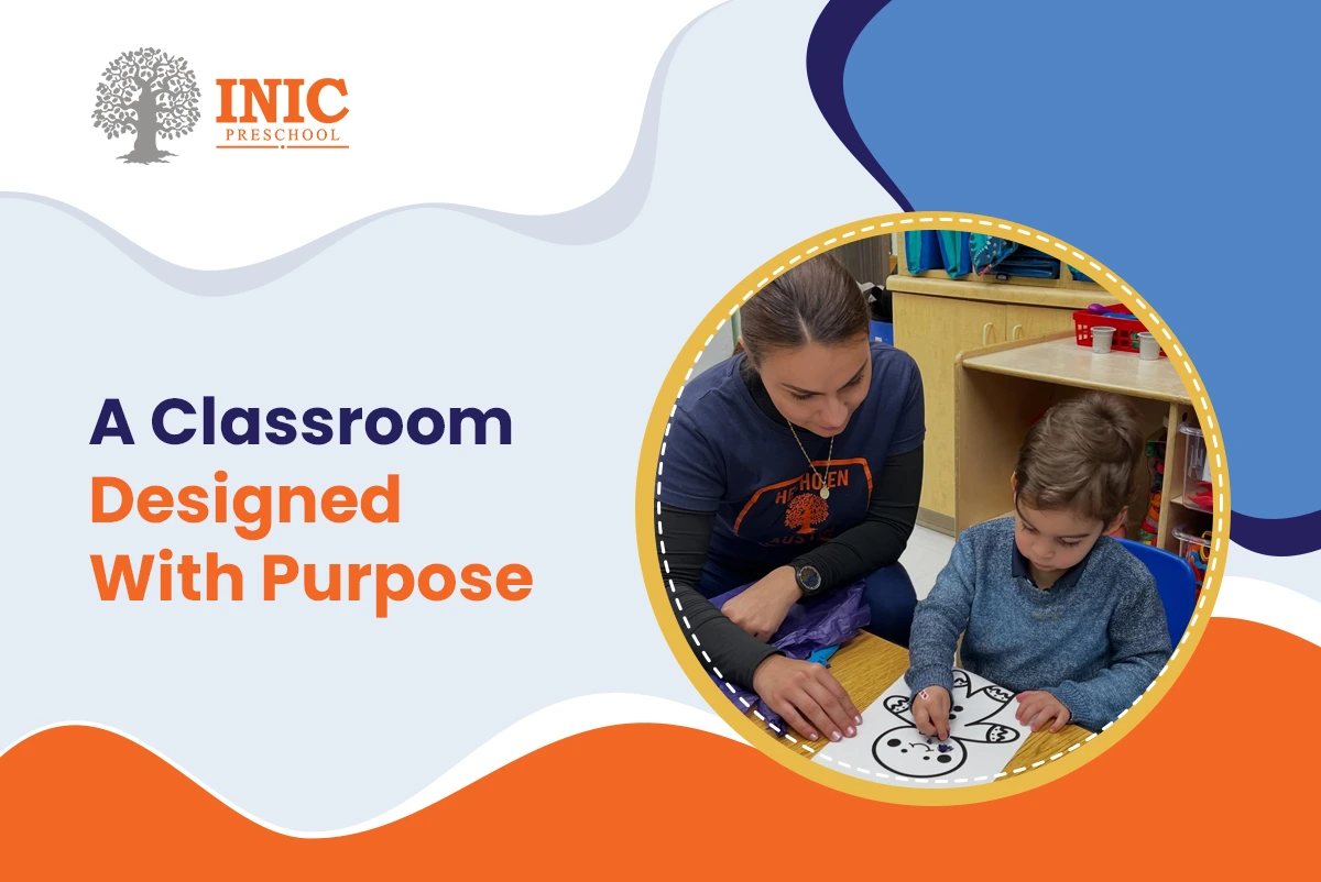 A classroom designed with purpose