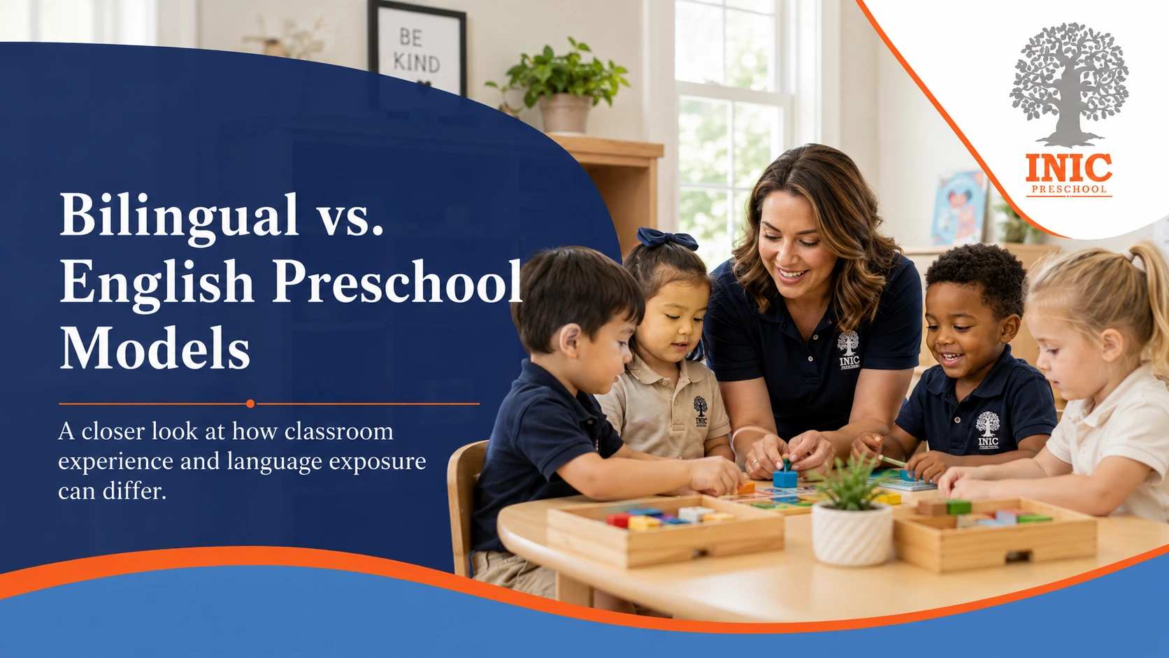 Bilingual vs English Preschool Models