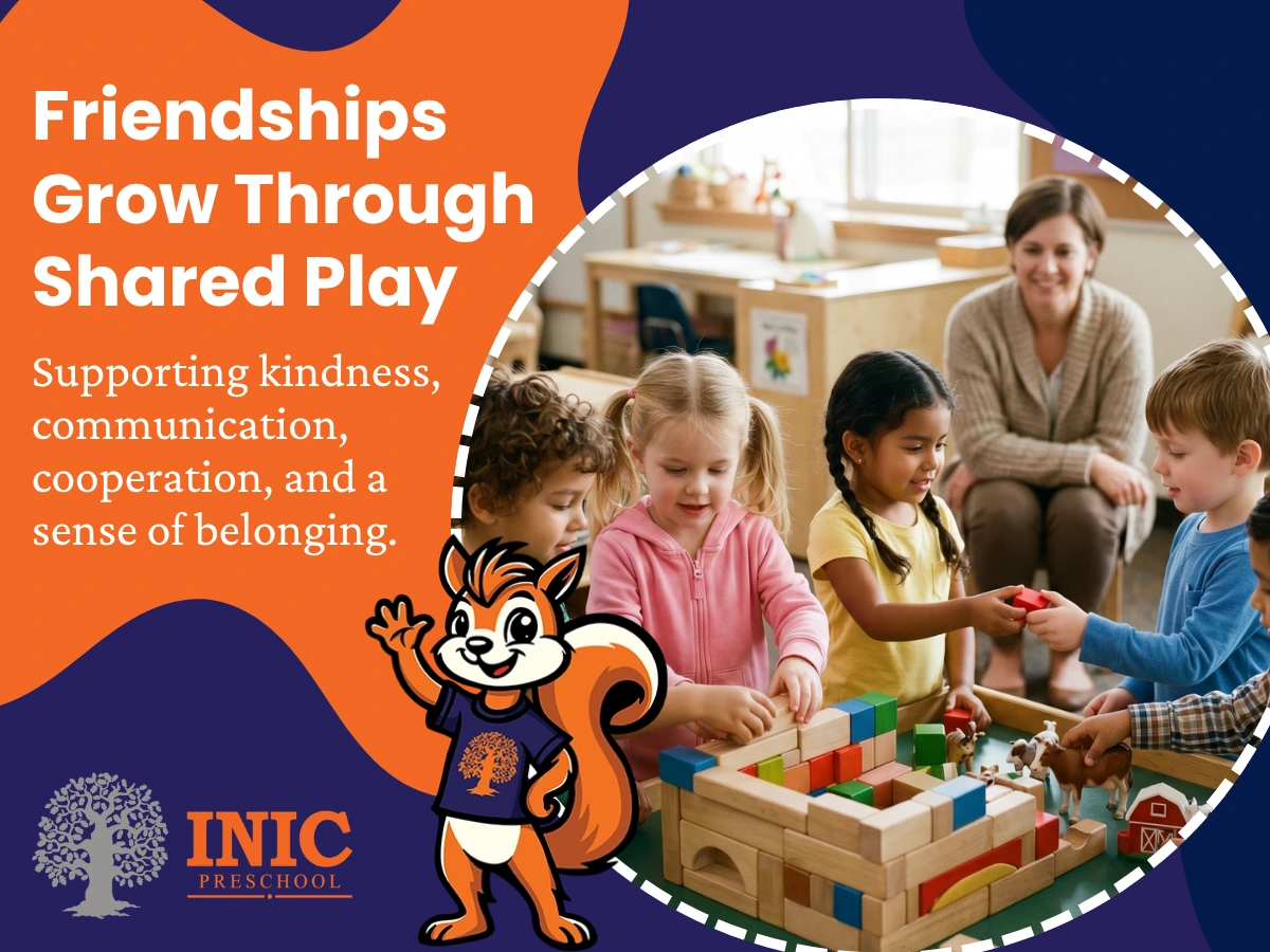 Friendship grow through shared play Post