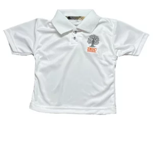 Student Short Sleeve Polo Shirt (White)